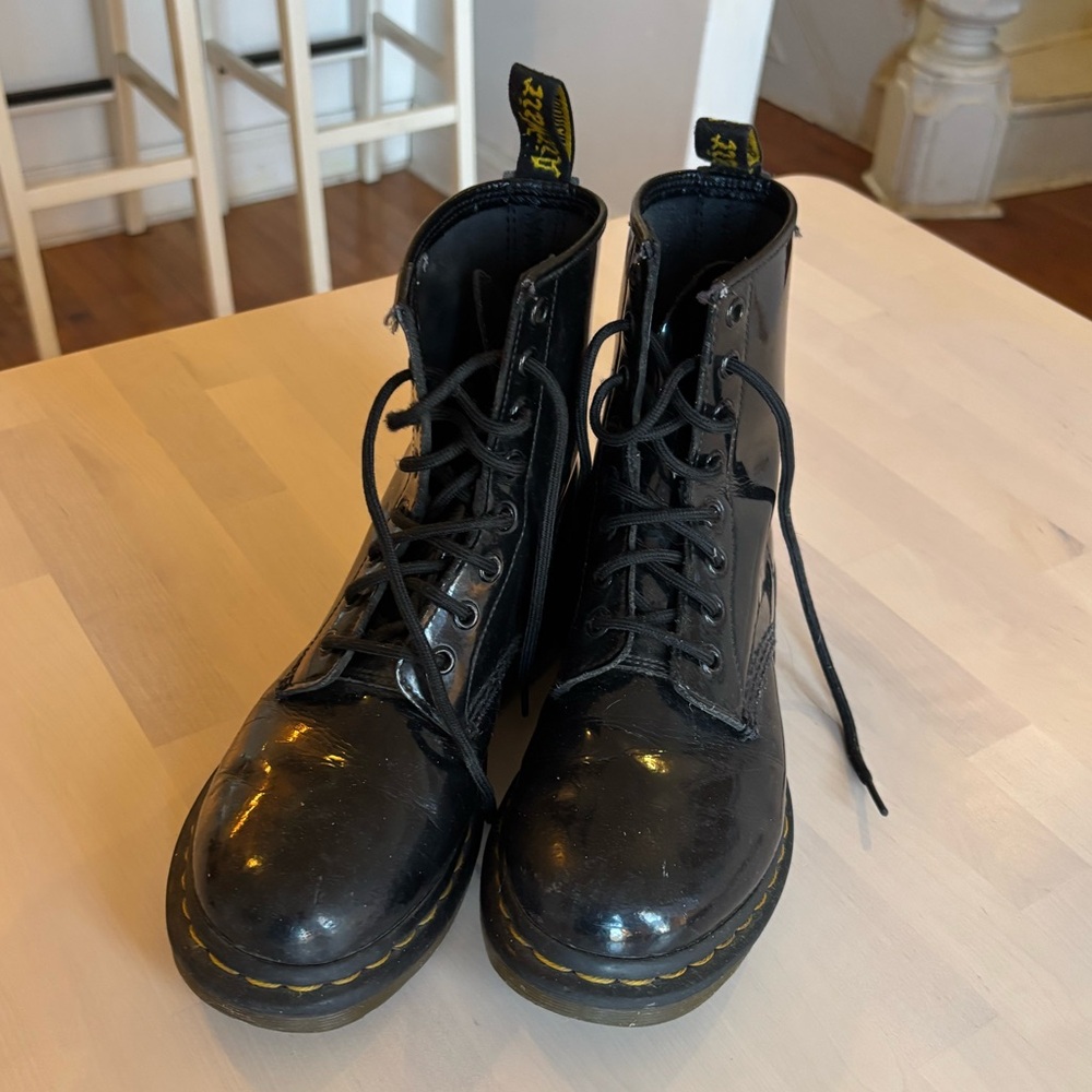 Doc Martens Leather 1460 Boots size 7W / 38EU
